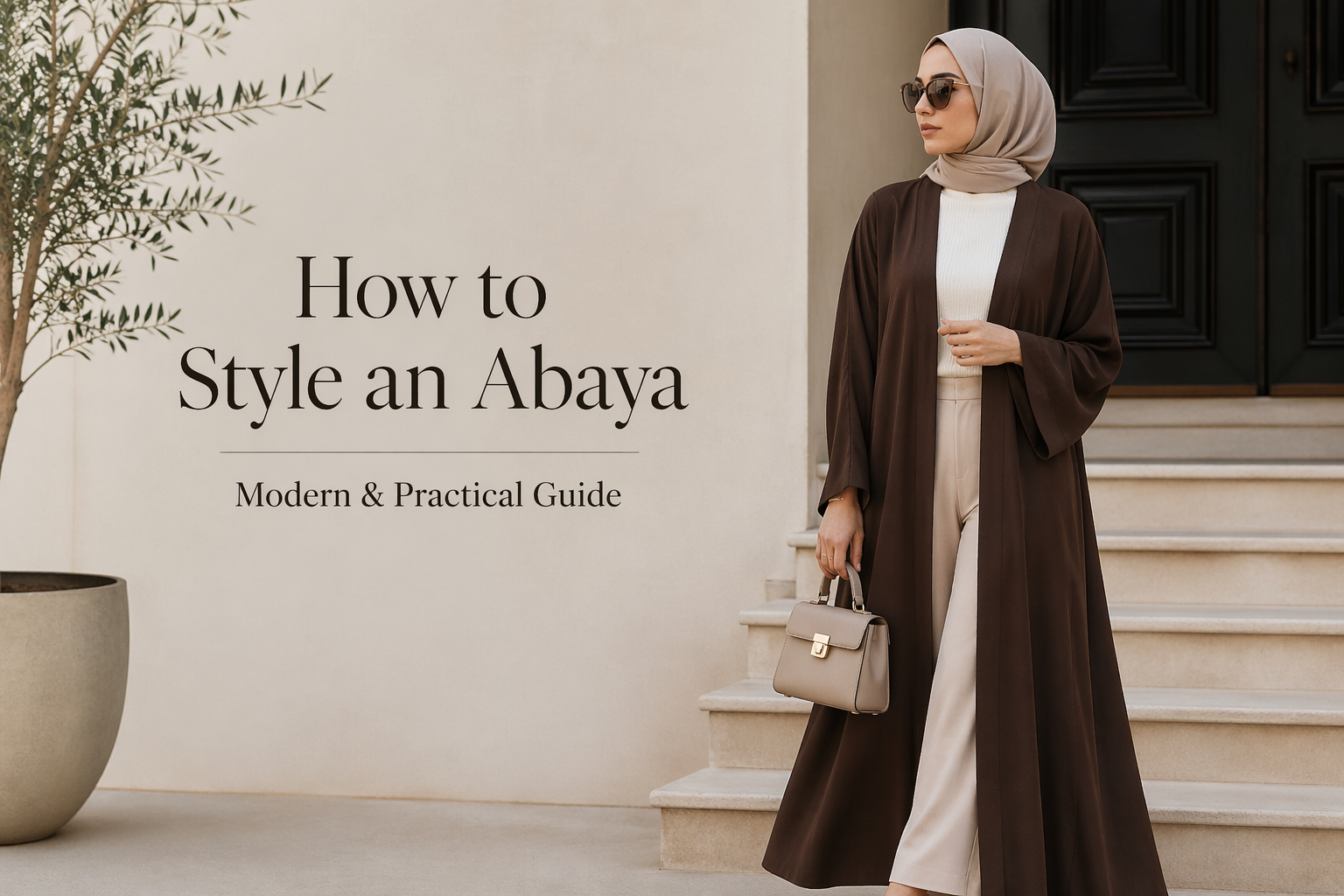 How to Style an Abaya | Modern Modest Fashion Guide – Zerin Wear