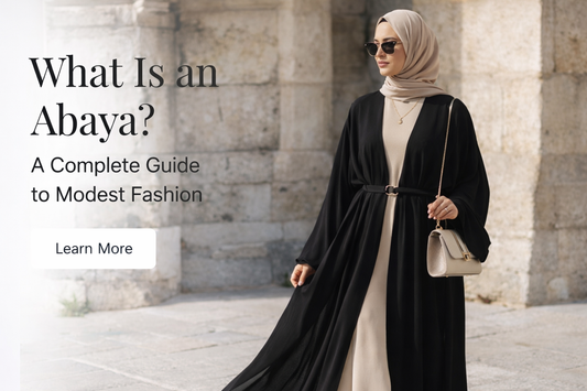 what is an abaya modest fashion black open abaya outfit